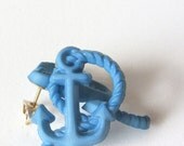 Pastel Anchor Post Earrings