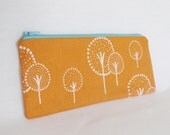 Orange Trees Pencil Bag
