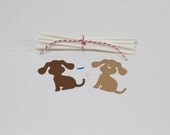 DIY - 12 Puppy with Teal Collar Cupcake Toppers Il_170x135