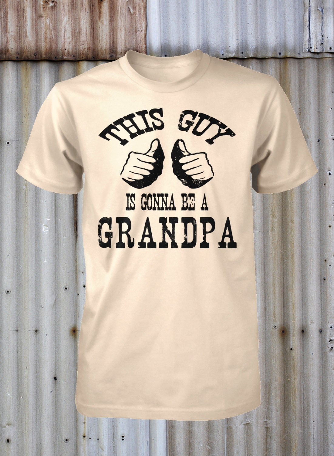 New Grandpa Shirt Opa Shirt Grandfather Tee We're Expecting Small Medium Large Xlarge