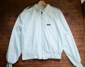 90's Seafoam Green Members Only Jacket