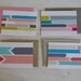 Ribbons & Arrows - Set of 4 Blank Cards
