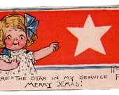 Dolly Dingle Grace Drayton WWI Christmas Illustration - Original 1918