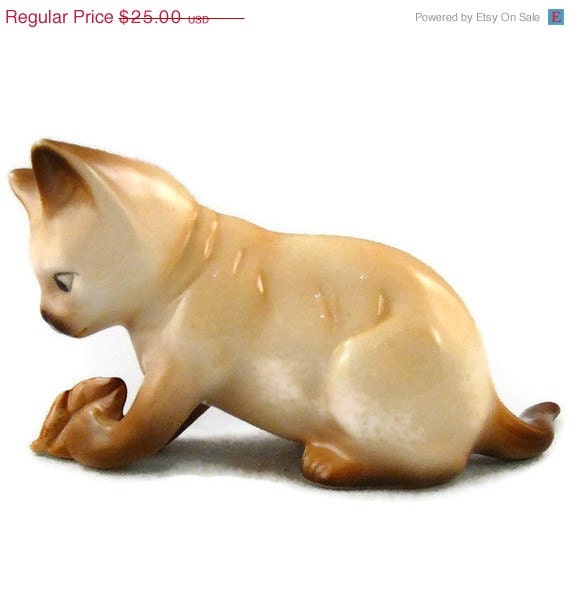 ON SALE 30% OFF Cats Of Character Figurine  " What's This"  by Danbury Mint