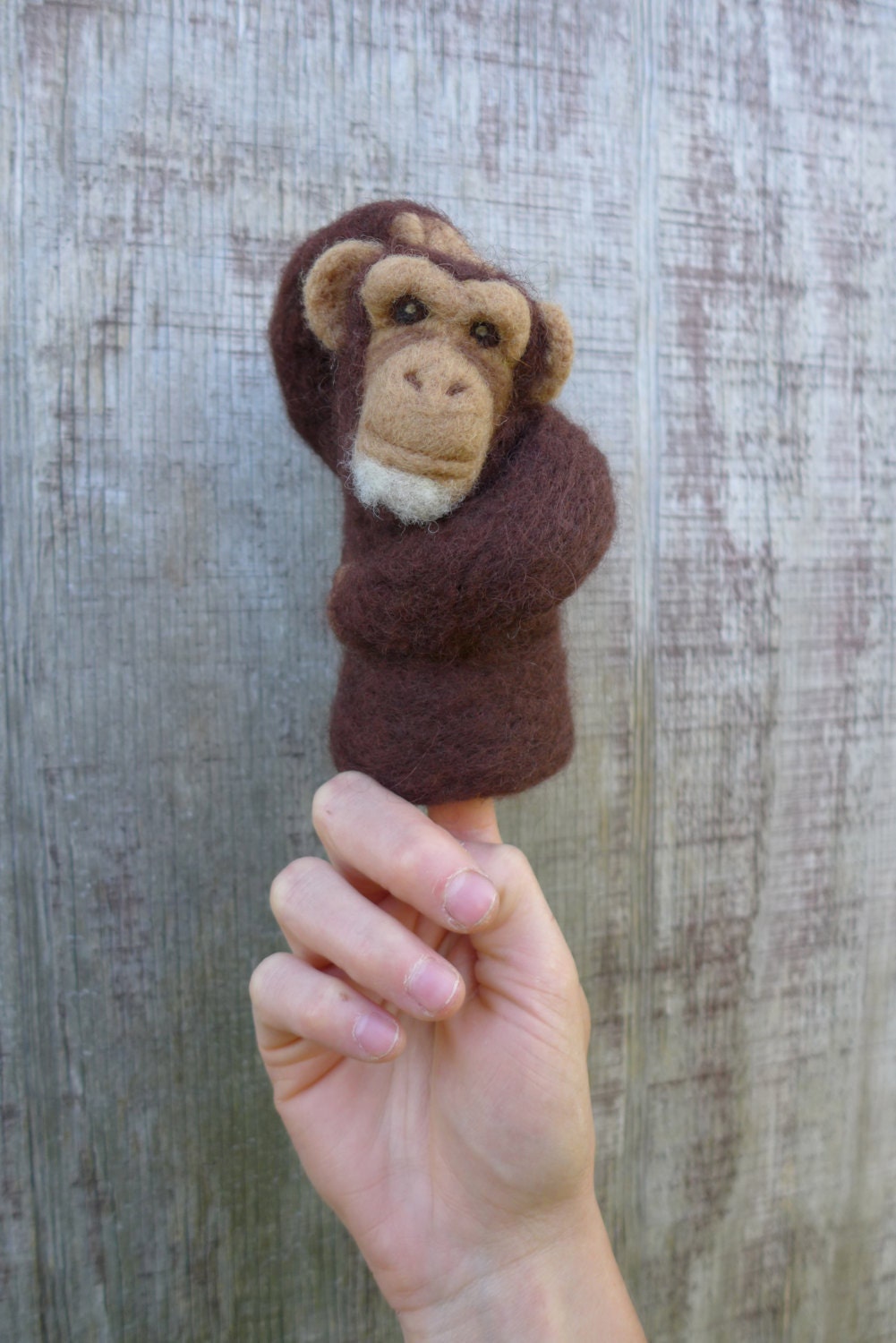 Chimpanzee Finger Puppet