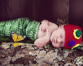 Hungry Caterpillar photography prop NB/0-3 months