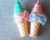 BIG Scented Ice Cream Bubbles Necklace