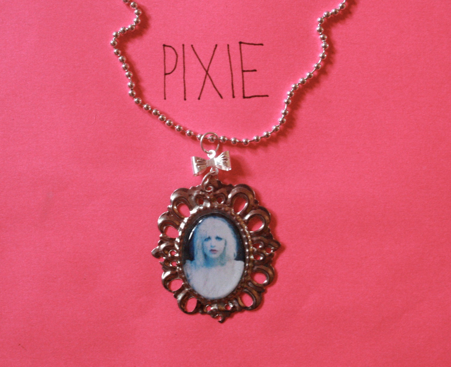 Courtney Love cameo necklace  - Hole