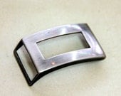 Metal Buckle - Leather Belt Buckle - Sewing Buckle - Brass Colored Belt Buckle