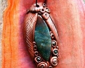 Green Agate Dreams Pendant Necklace