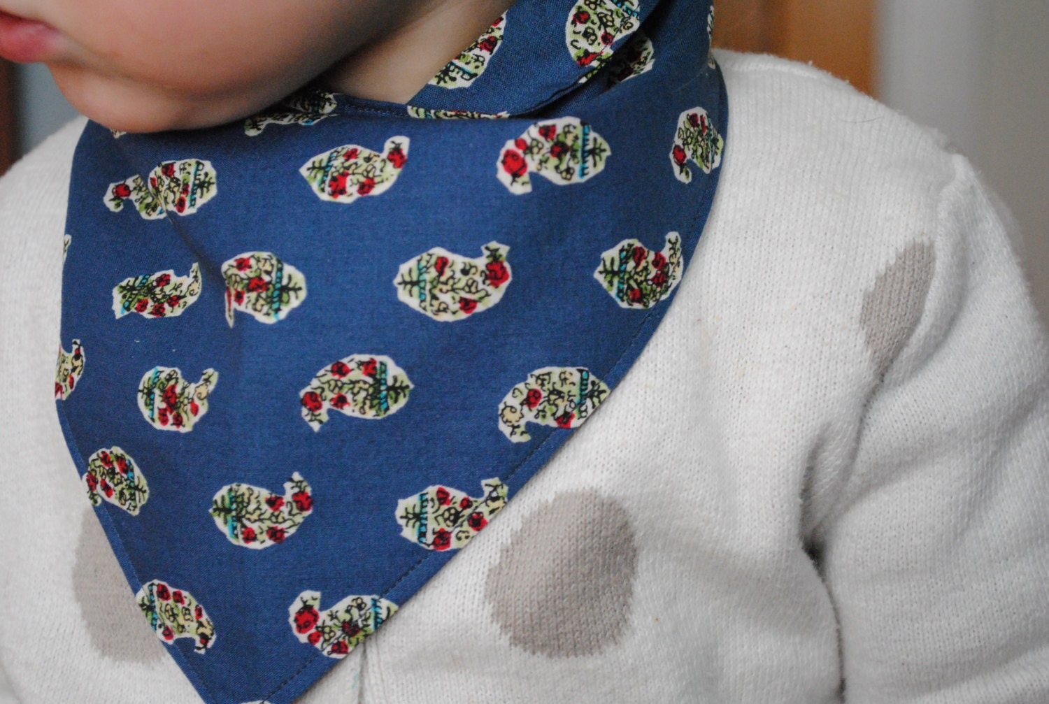 Kid & baby girl bandana, 100% cotton