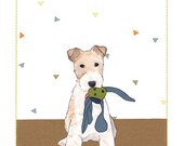 Fox Terrier Portrait Collage