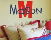 Custom Vinyl Name Decal - Nursery and Bedroom Vinyl Wall Art - Children's Vinyl Lettering