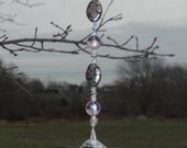 Byzantium Purple Plum Purple 30mm Crystal Suncatcher Sun Catcher