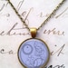 Doctor Who Necklace, Dr Who, Spacey Wacey, Timey Wimey, Gallifreyan T313