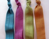 The Woodland Fairy Hair Tie Collection - 4 Elastic Hair Ties