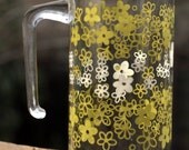 Pyrex pitcher - spring blossom green - ReusefullyRetro