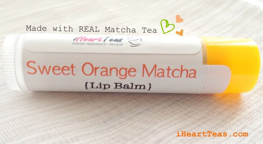 Sweet Orange Matcha Lip Balm