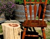 Tree Stump Table - Reclaimed Wood Furniture- Wood Stump Table - Reclaimed wood Side Table