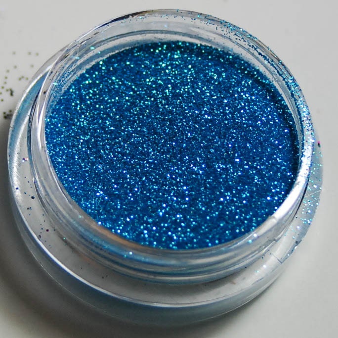 Charmer Cosmetic Glitter - Bright Blue - 3 Gram  Jar