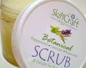 Sugar Scrub -  Lavender - Peppermint - Rosemary - Natural Body Scrub -  SAMPLE