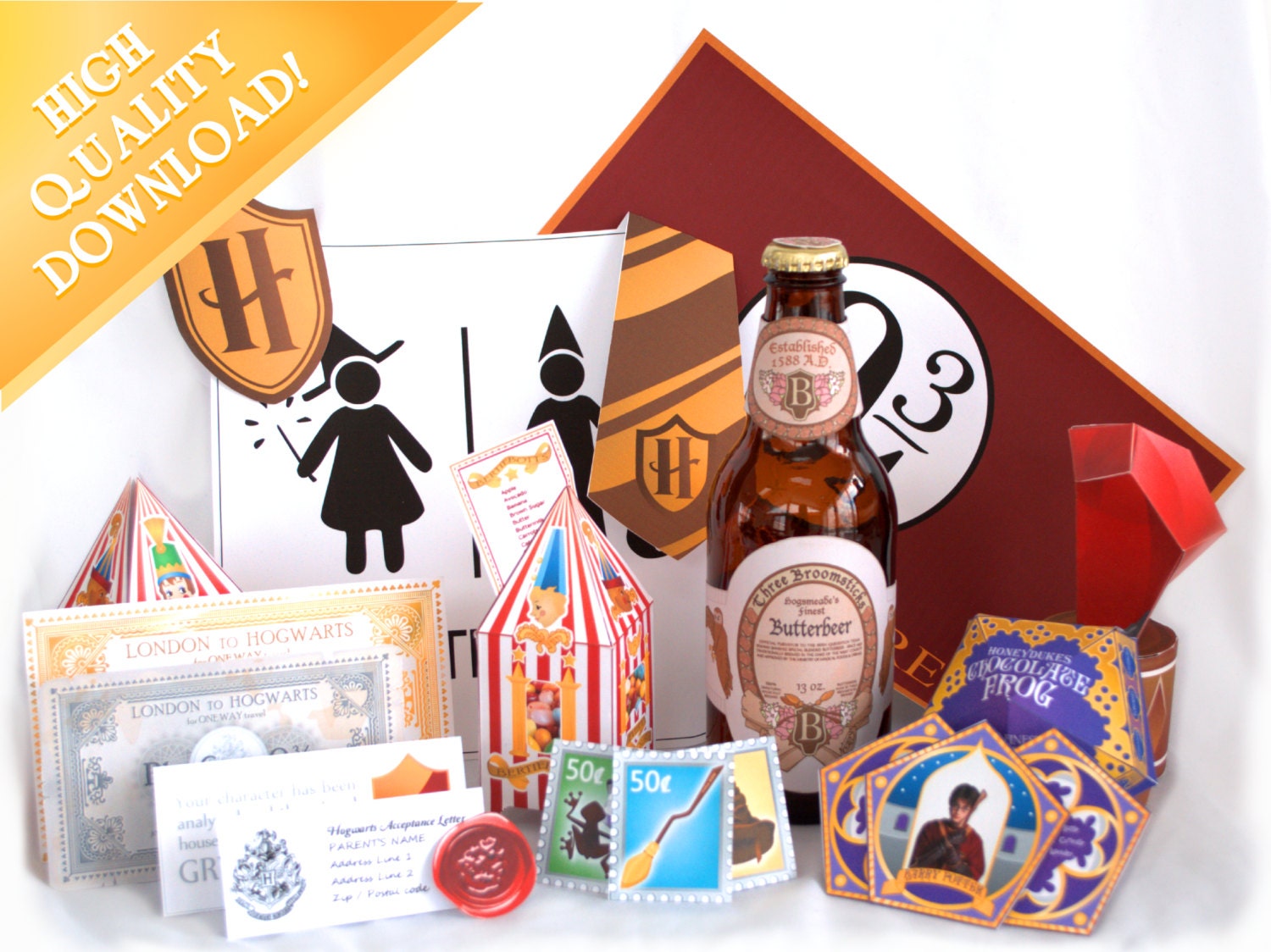 Wizard Party Package - Printable
