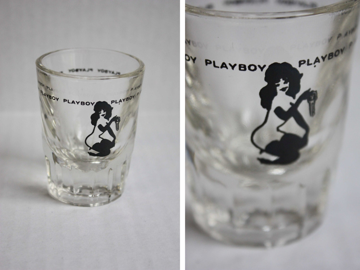 Vintage Playboy Club Shot Glass