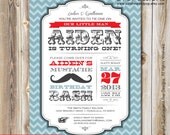 DIY Printable Invitations Little Man Mustache Birthday - Printable Custom Invite - Moustache Party Package Il_170x135