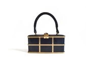 1950s Purse / 50s Box Purse / 1950s Box Bag / 50s Evening Bag / Formal Bag / Vintage Purses / Women / Bags & Purses Handbags