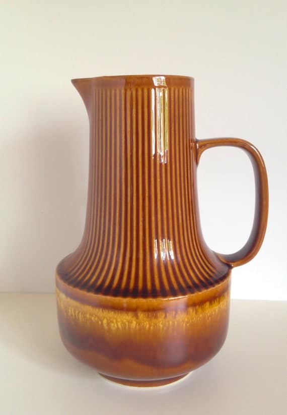 Vintage German Pottery Vase Made in GDR Retro by VerifiedVintageNL