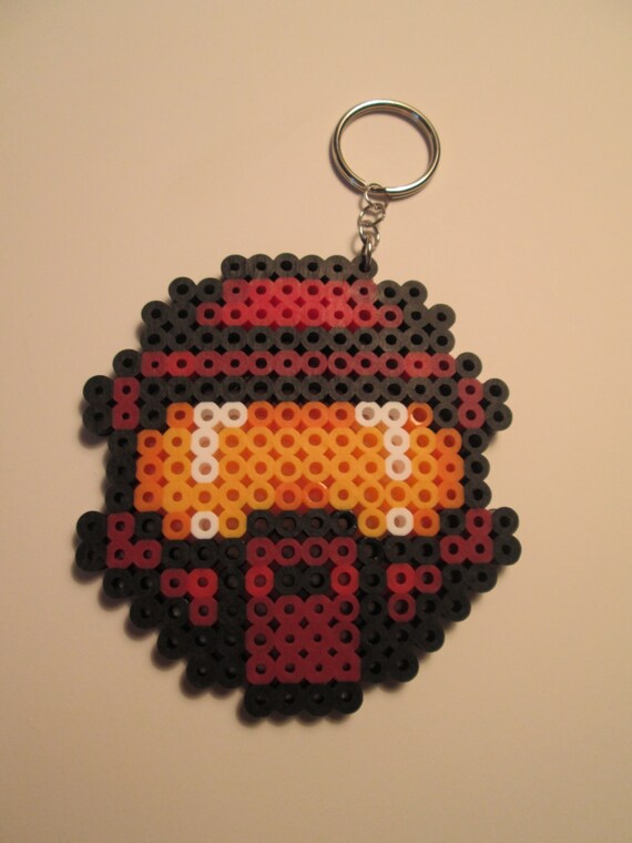 Halo Master Chief Helmet Perler Bead Sprites by KajiFrogCreations
