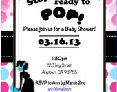 Ready to Pop Baby Shower Invitation Printable, Matching, Personalized, Custom PDF Il_170x135