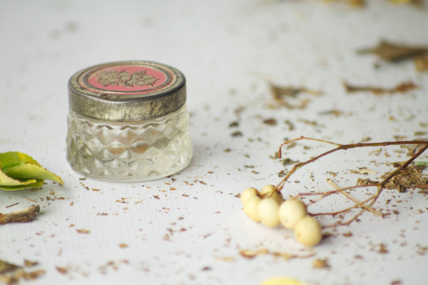 Vintage Avon Perfume Bottle // Glass Sample Jar