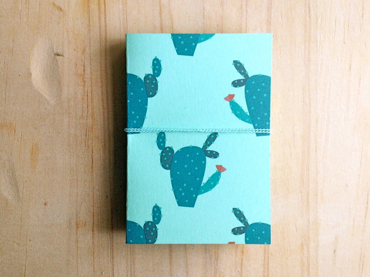 Mint Notecard Set Mini Card Set Southwest Cards Cactus Note Cards Party