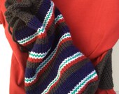 Hand Knit, Lined, Cross-body Purse with SmartPhone Pocket - CUSTOM