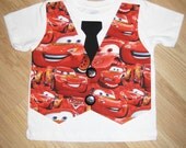 Pixar Cars inspired shirt. Lightning McQueen onesie. Cars toddler shirt. Toddler boy tshirt. Baby boy onesie. Baby bodysuit.