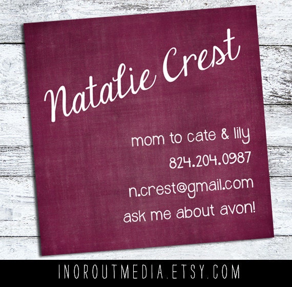 Mommy Cards, business cards, Mommy Calling Card, Play date cards set of 50 with textured background, choose your colors