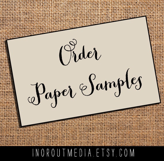 In or Out Media Paper Samples - wedding invitations, save the date cards, invitations