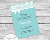 Tiffany's Inspired Bridal Shower - Printable Invitation Il_170x135