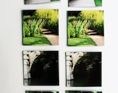 Blank Note Cards - Blank 2x2 Mini Cards, Handmade Photography Note Cards, Gift Tag Cards, Thank You Cards - Botanic Garden, Set of 8
