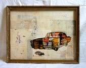 1960s Framed Collage