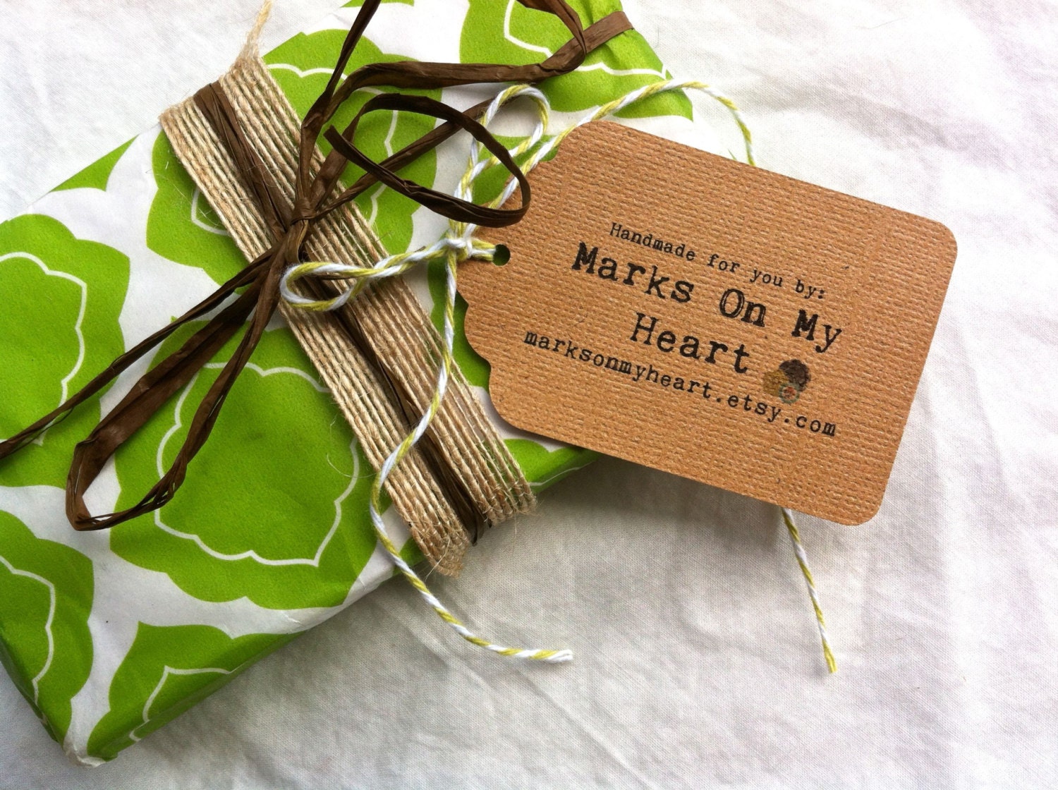 150 Custom Shop Tags - 3 Colors : Add Your Shop Logo, Website, and Contact Info to your Handmade Items