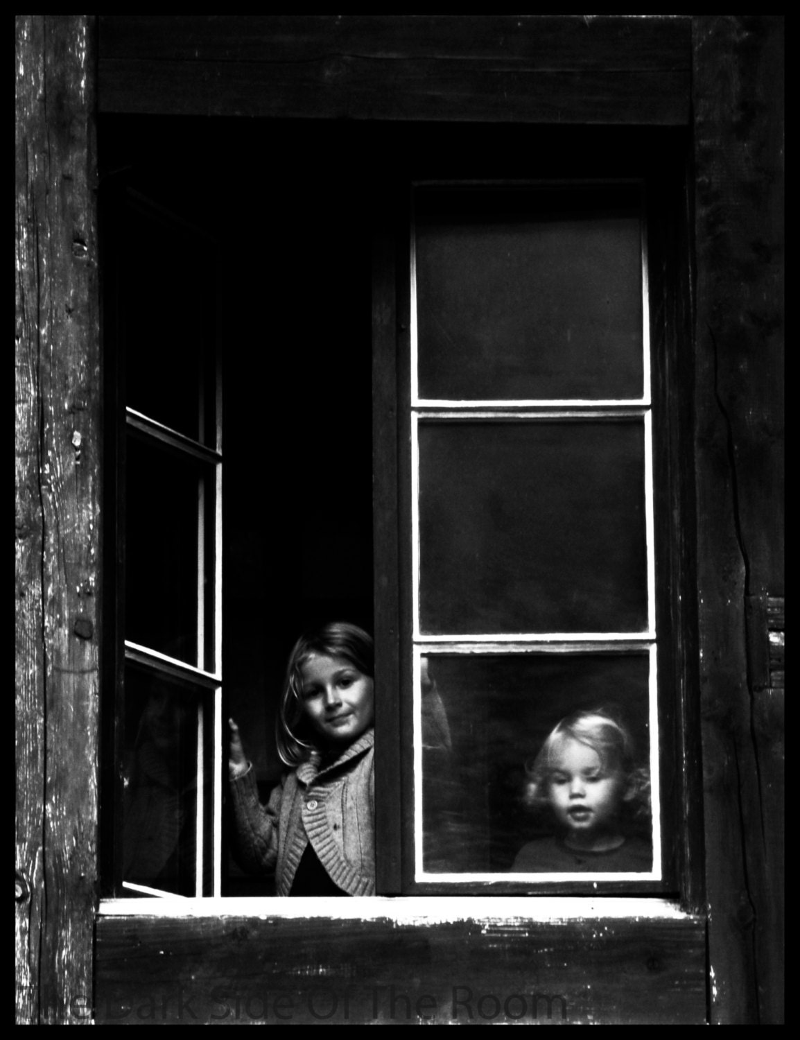 Black & White Photography, portrait, children - TheDarkSideOfTheRoom