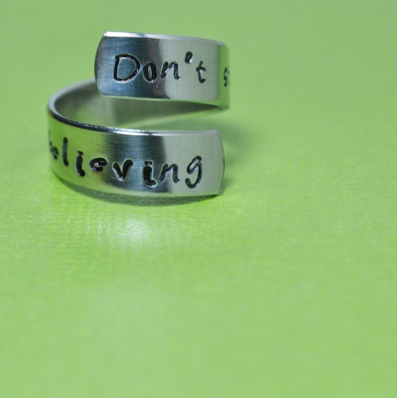 Don't Stop Believing Wrap Ring - Journey