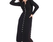 knitted womens dress  WINDOW of the  SOUL