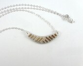Gold and Silver beaded necklace Art deco necklace Gold necklace Silver necklace Gold jewelry