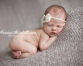 Ivory Newborn Headband