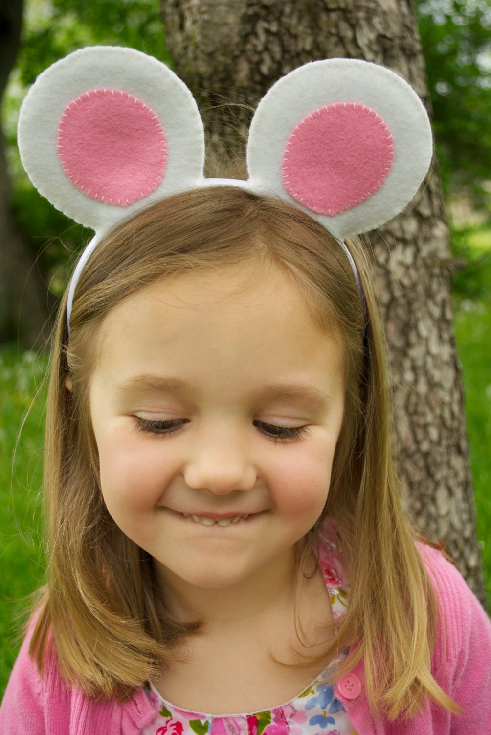 Wool Felt Mouse Ears Headband