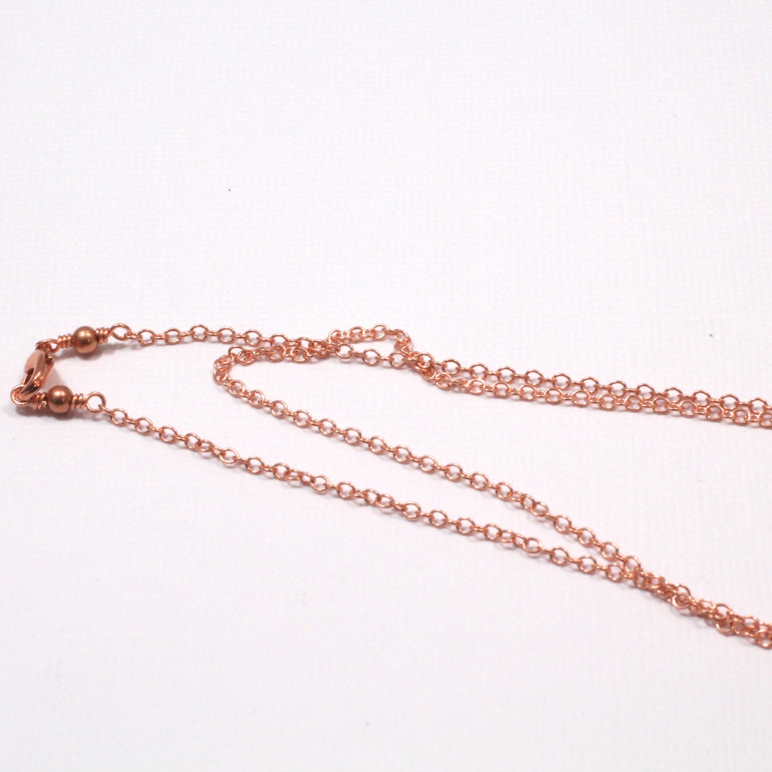 Genuine Pure Copper Cable Chain for Interchangeable Pendants--CHAIN ONLY
