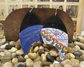 Michael Jackson handmade Vinyl Record Earrings